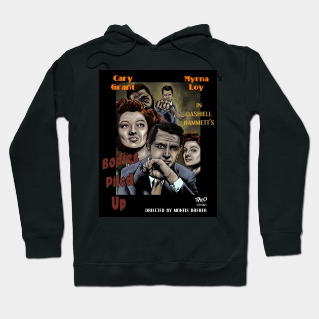 Bodies Piled Up full color Hoodie by MontisEcho